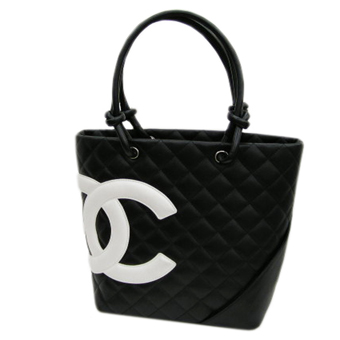 CHANEL シャネル カンボンライン コピー CH-BAG050  ミディアムトート ブラック